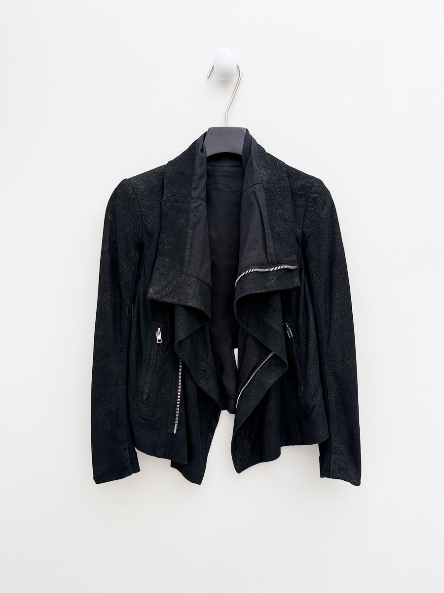 Rick Owens Lamb Leather Jacket