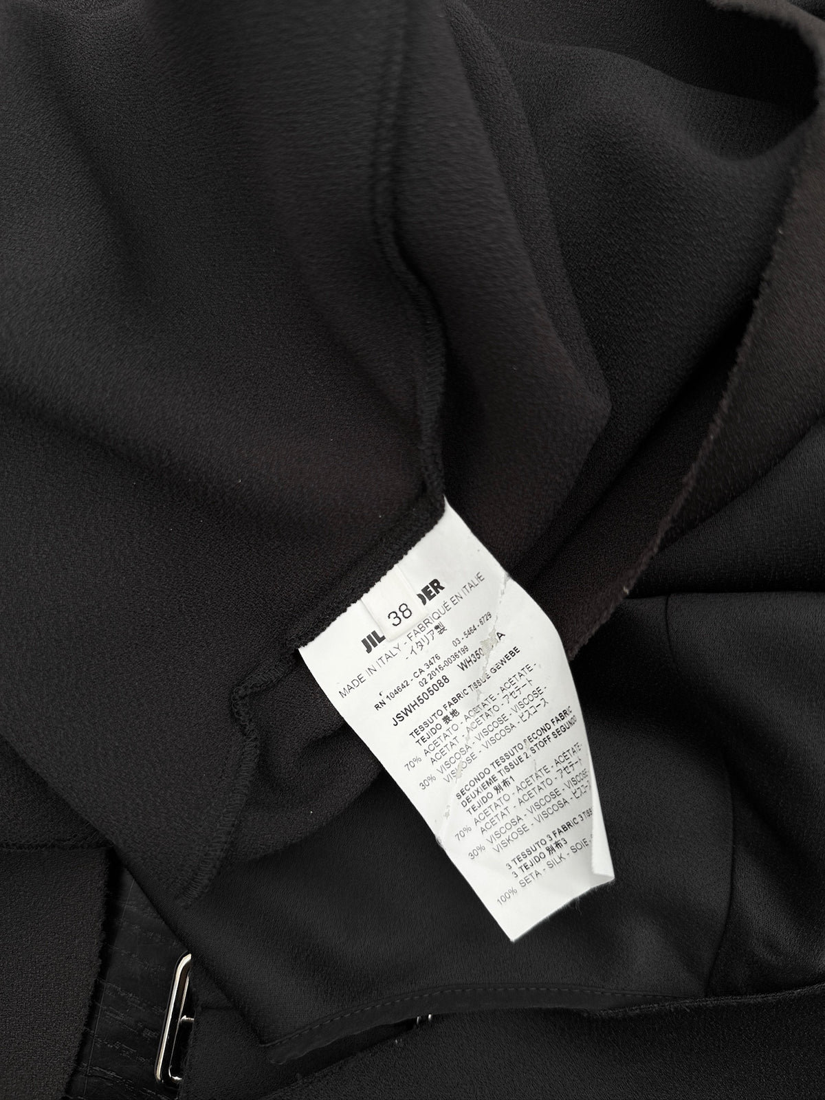 Jil Sander 2016SS Layered Panel Dress
