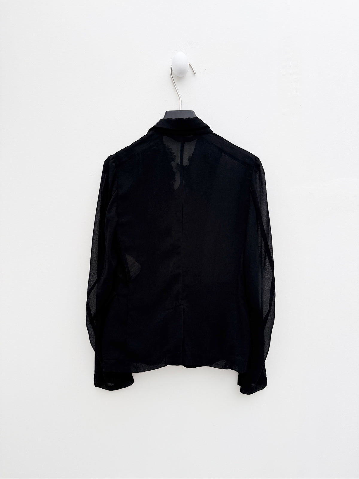 Comme des Garçons 2014SS Sheer Ruffle Blazer