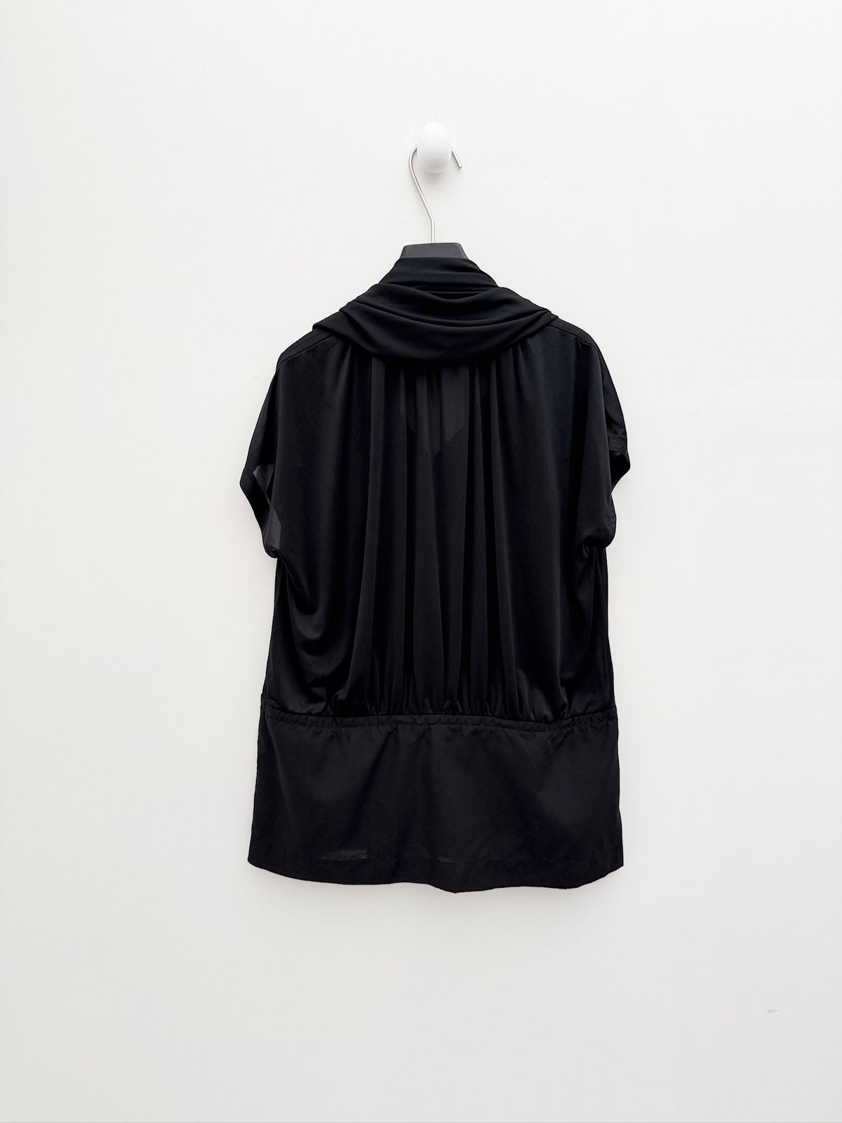 Issey Miyake Draped Cape-Layer Jacket