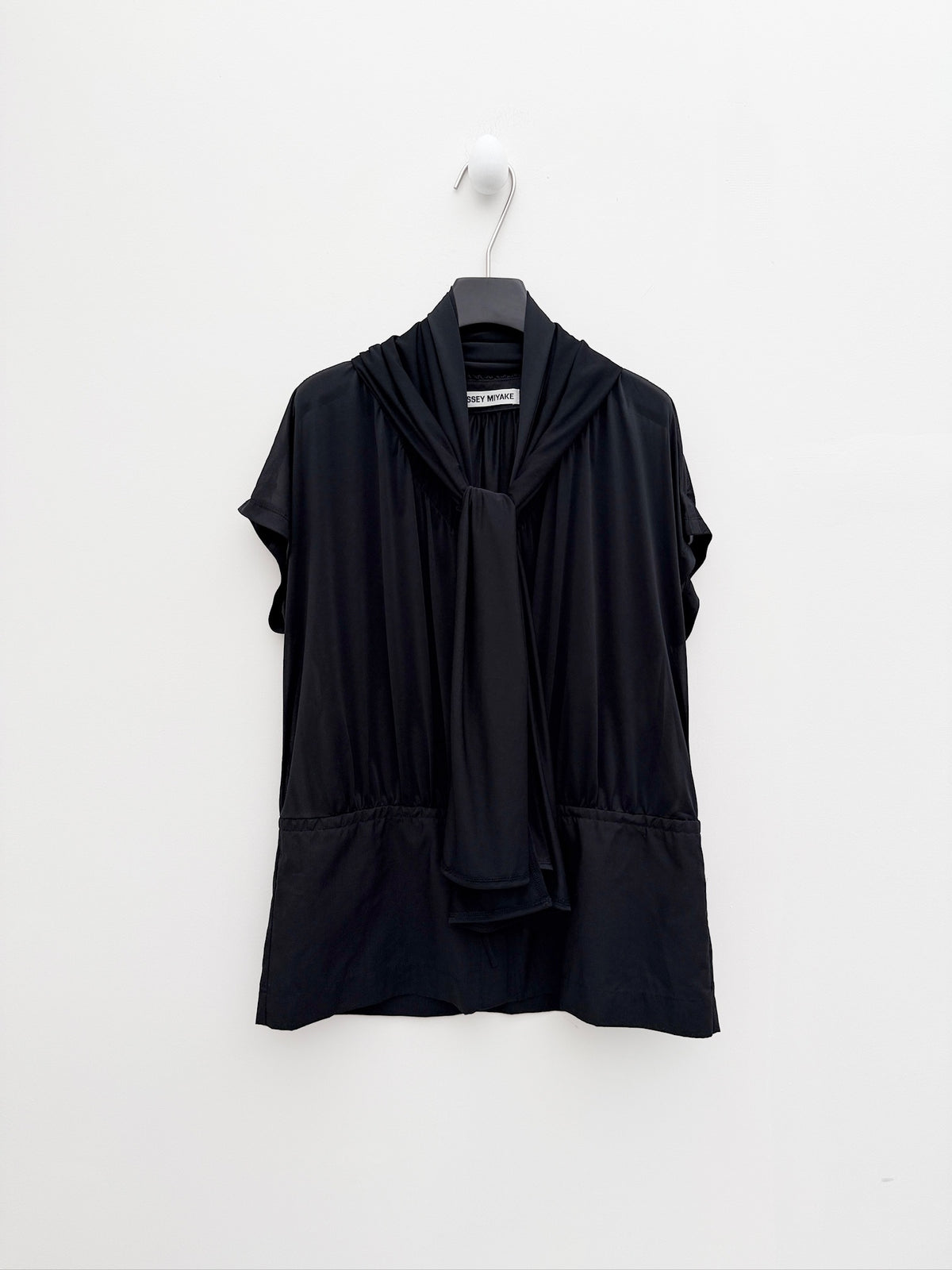 Issey Miyake Draped Cape-Layer Jacket