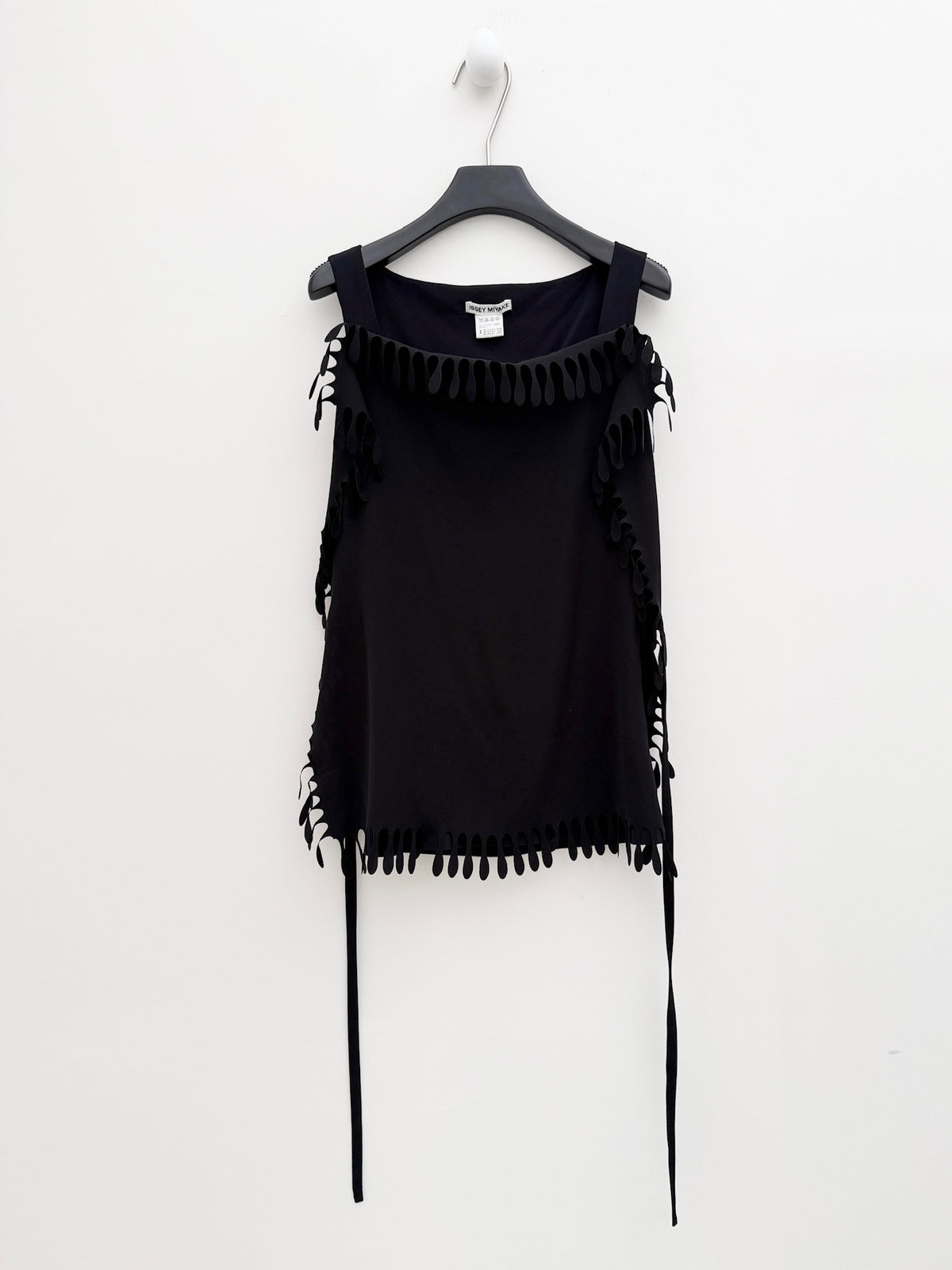Issey Miyake 2000SS Runway Cutout Fringe Top