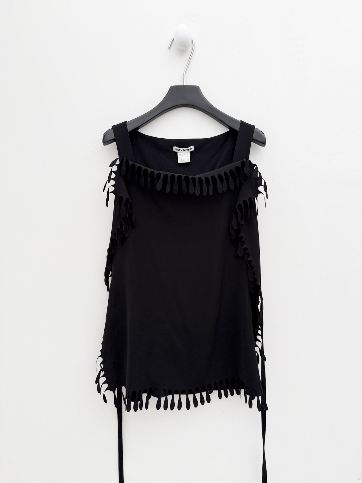 Issey Miyake 2000SS Runway Cutout Fringe Top