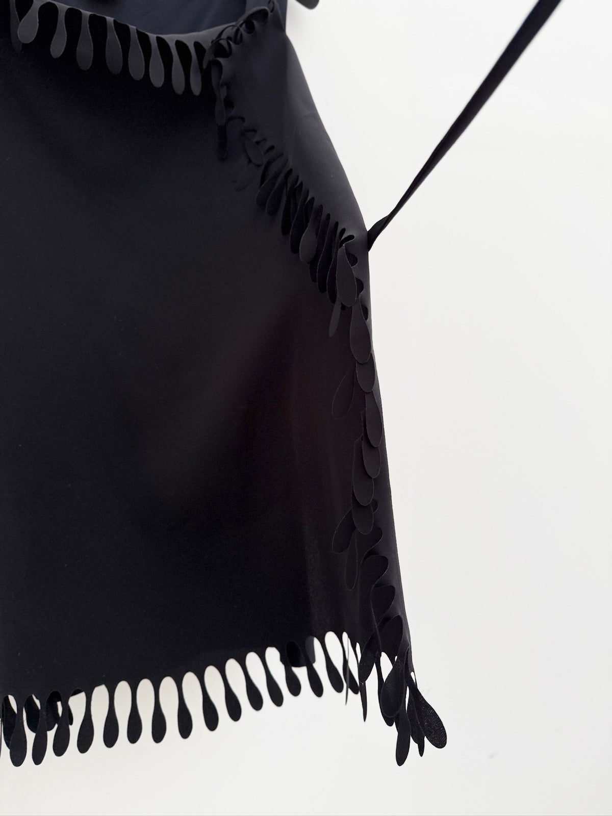 Issey Miyake 2000SS Runway Cutout Fringe Top
