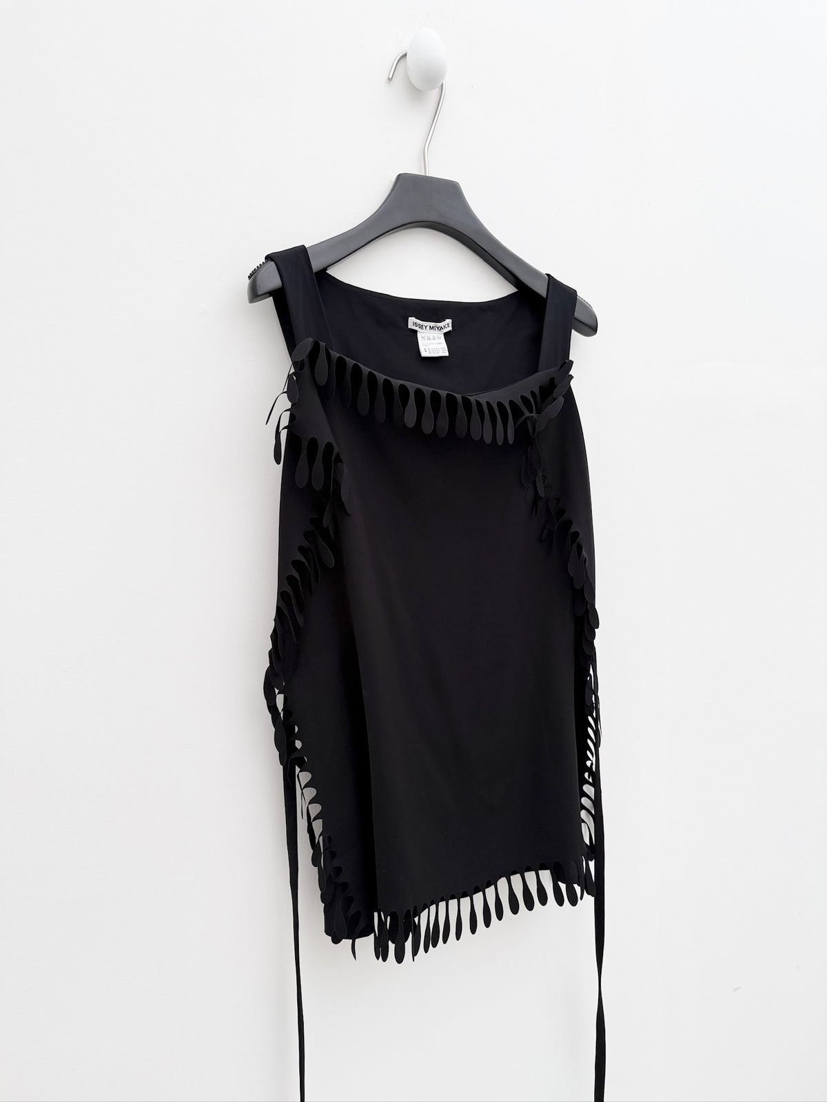 Issey Miyake 2000SS Runway Cutout Fringe Top