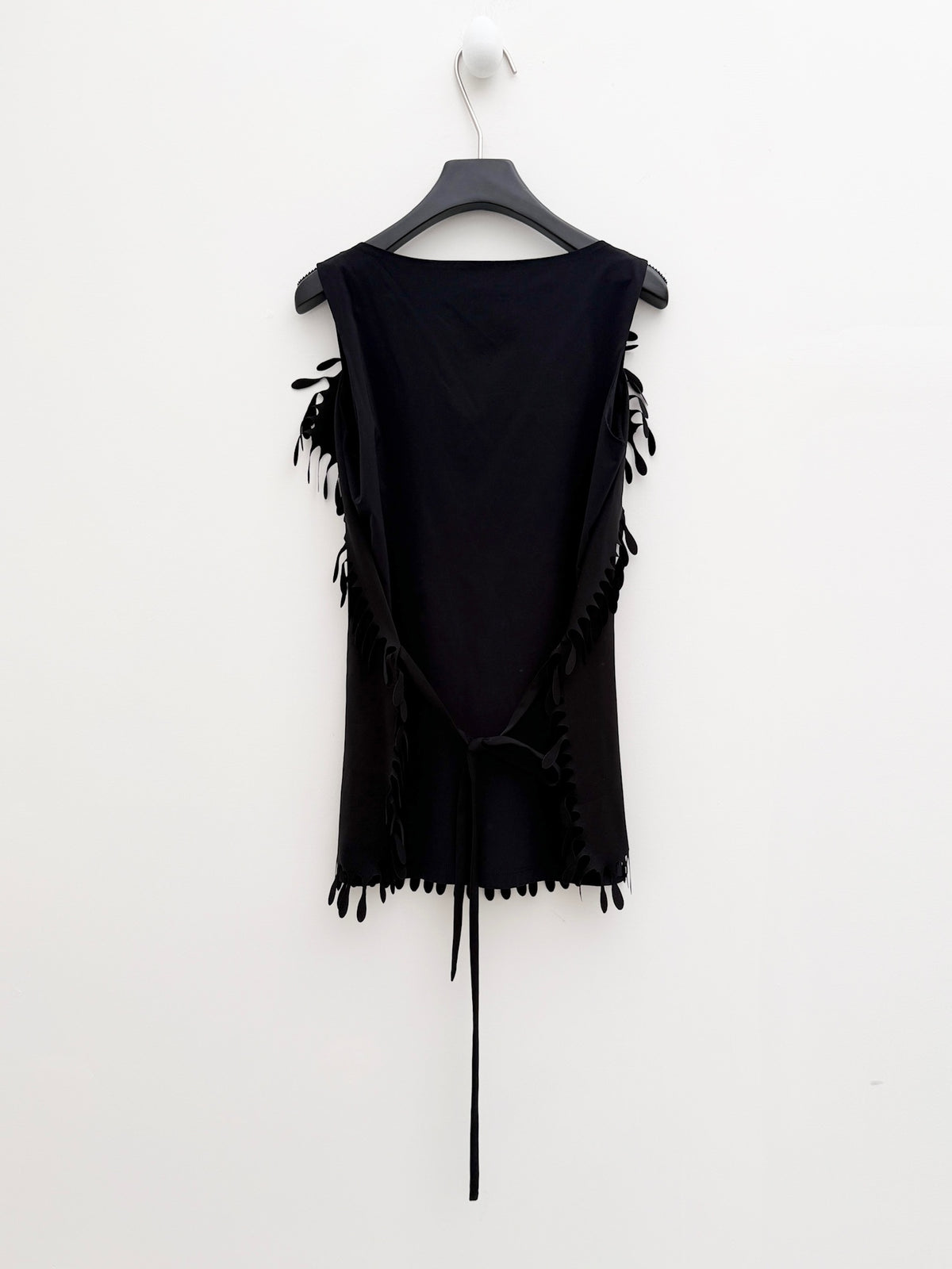 Issey Miyake 2000SS Runway Cutout Fringe Top