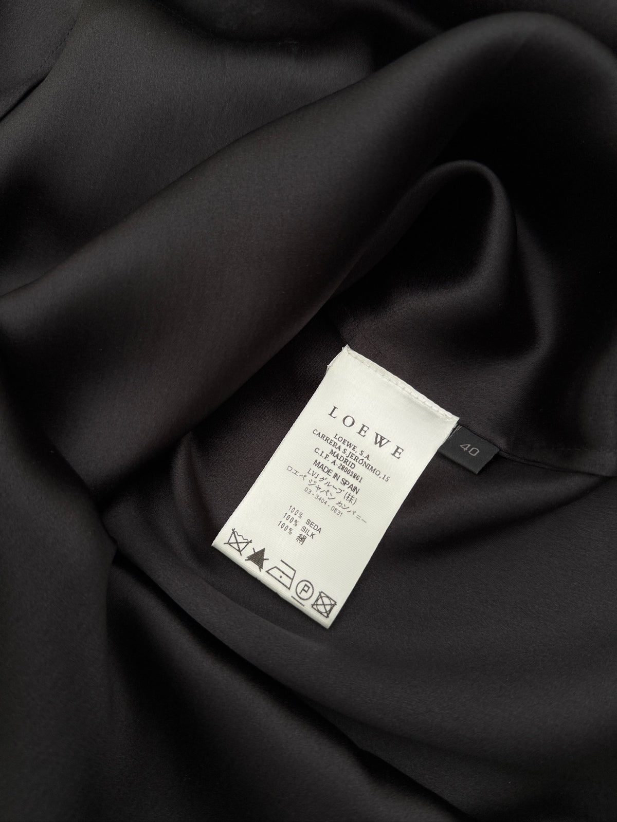 Loewe Pleated Ruffle Collar Sleeveless Top