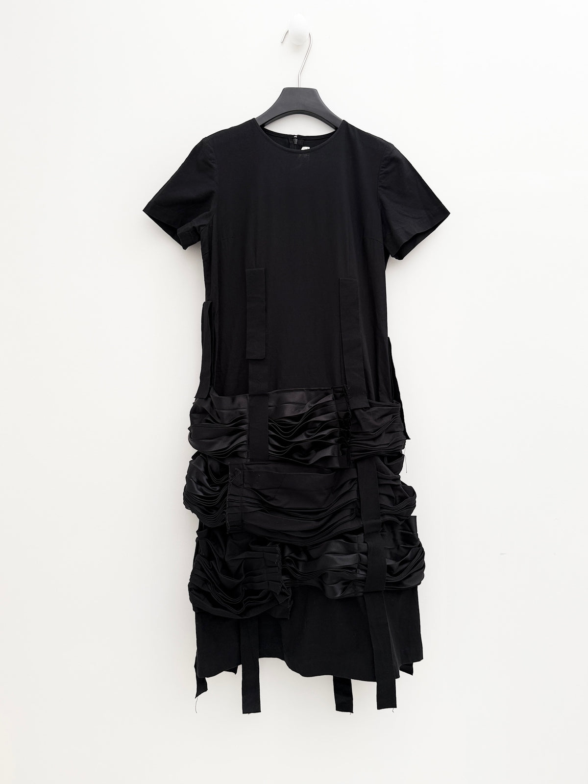 Comme des Garçons 2015SS “Blood and Roses” Ruched Strap Dress