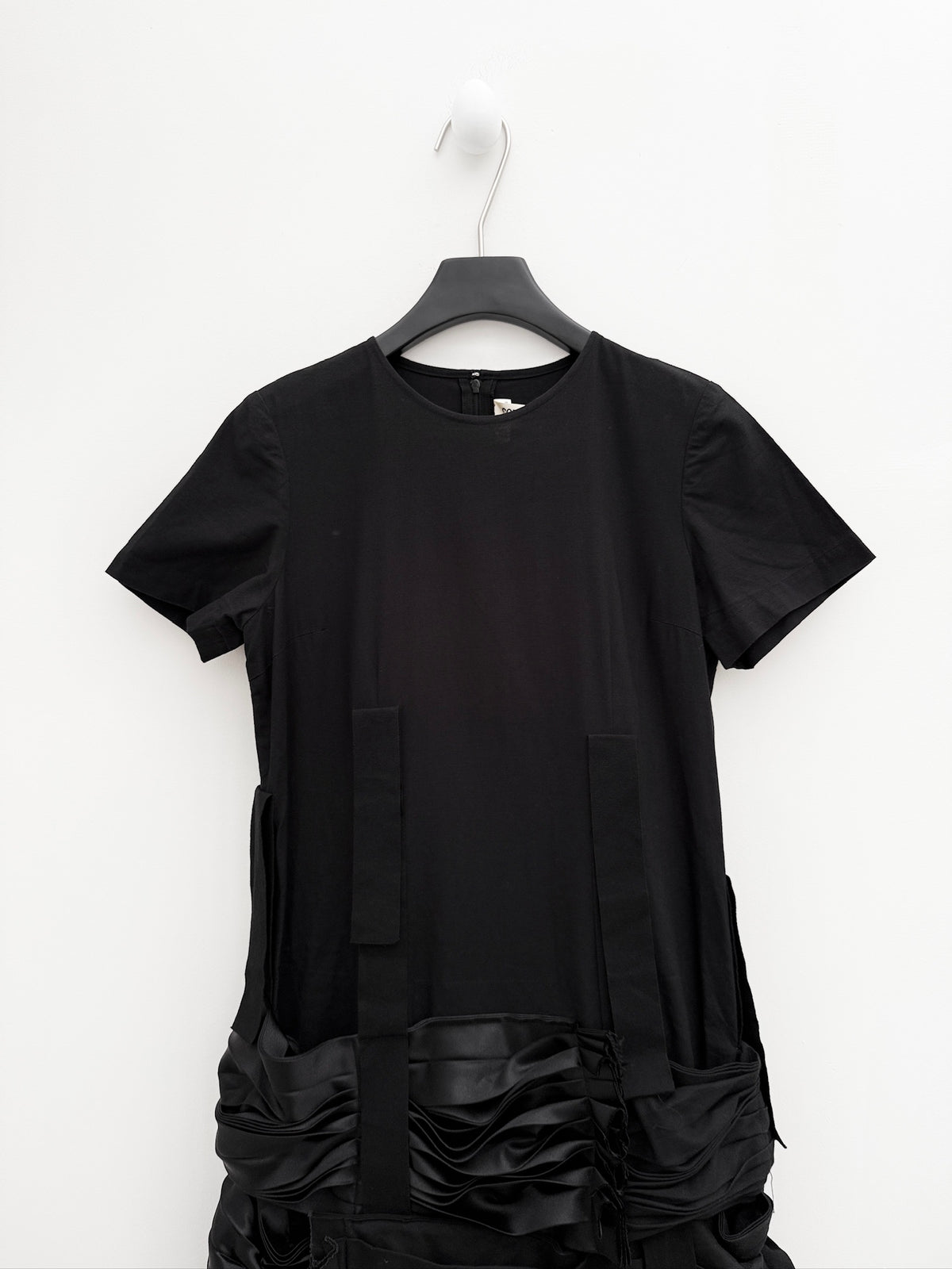 Comme des Garçons 2015SS “Blood and Roses” Ruched Strap Dress