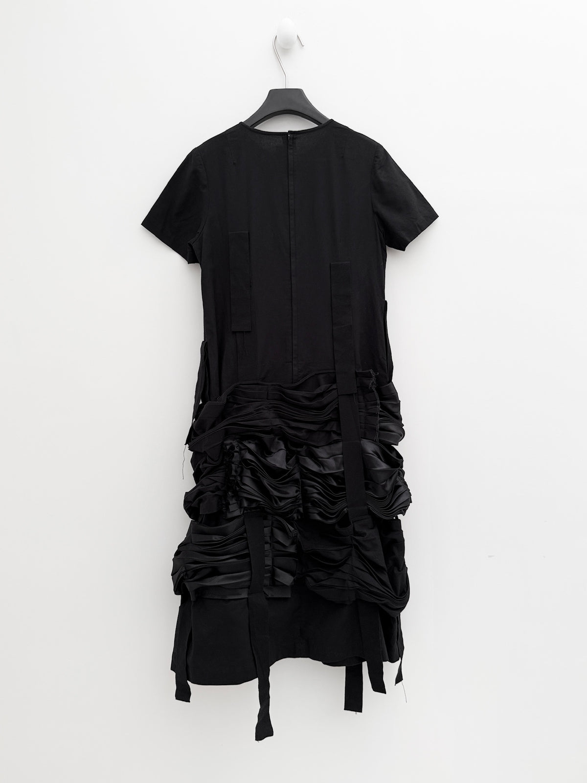 Comme des Garçons 2015SS “Blood and Roses” Ruched Strap Dress