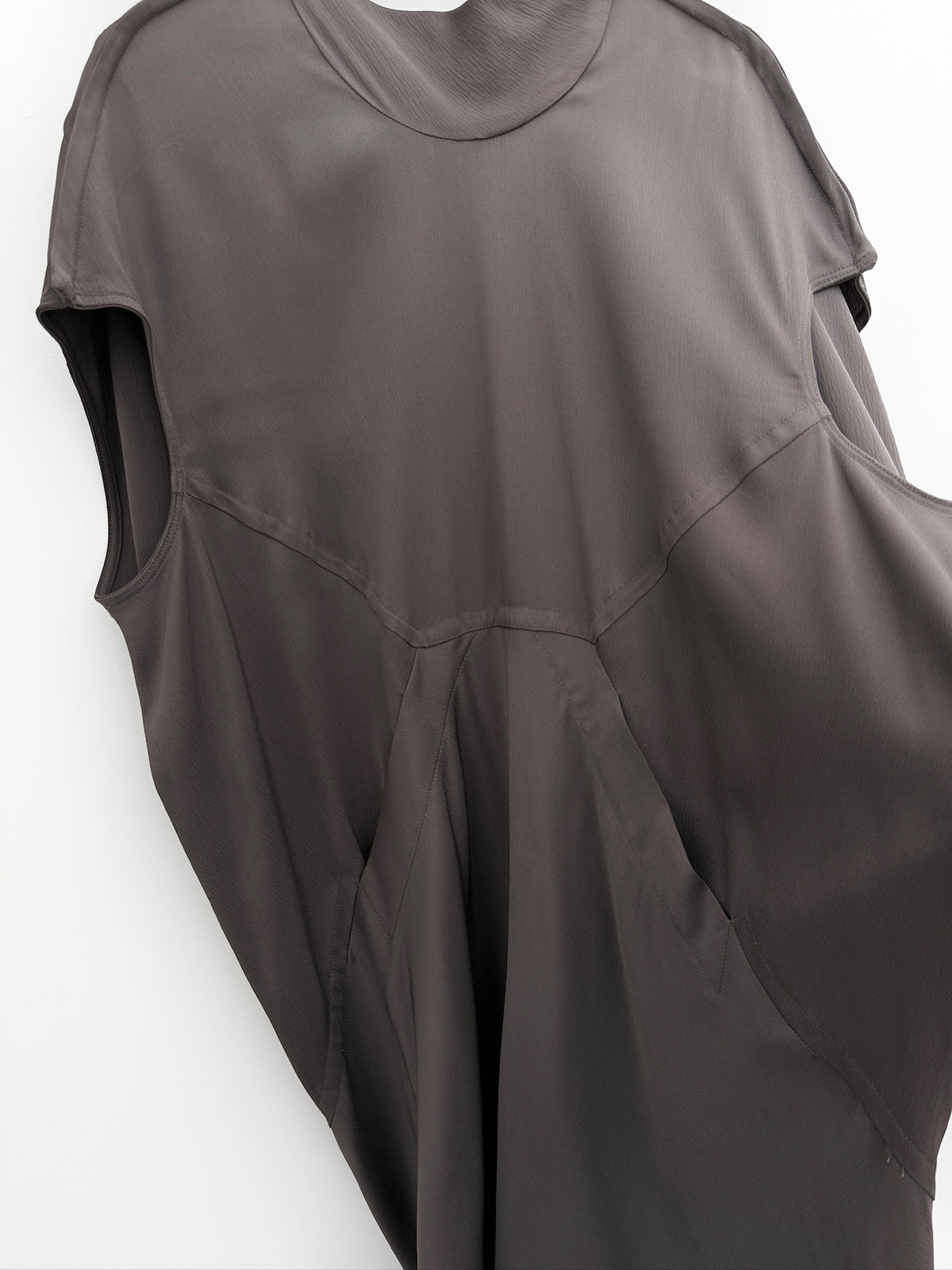 Rick Owens 2016SS “Cyclops” Draped Cocoon Dress