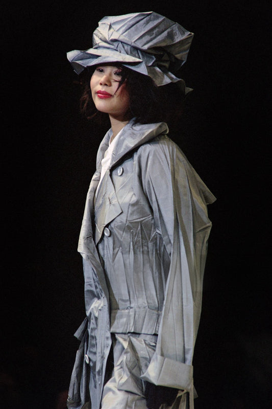 Issey Miyake 1993FW Archive Pleated Trench Coat