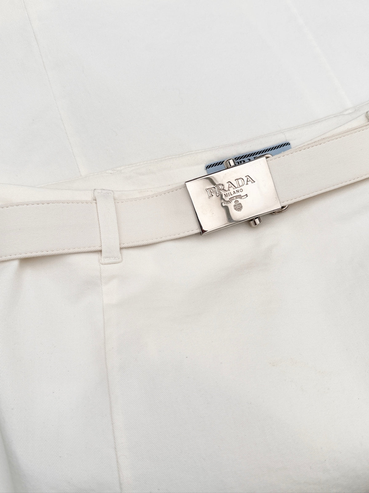 Prada 1995SS Runway Belted Pencil Skirt