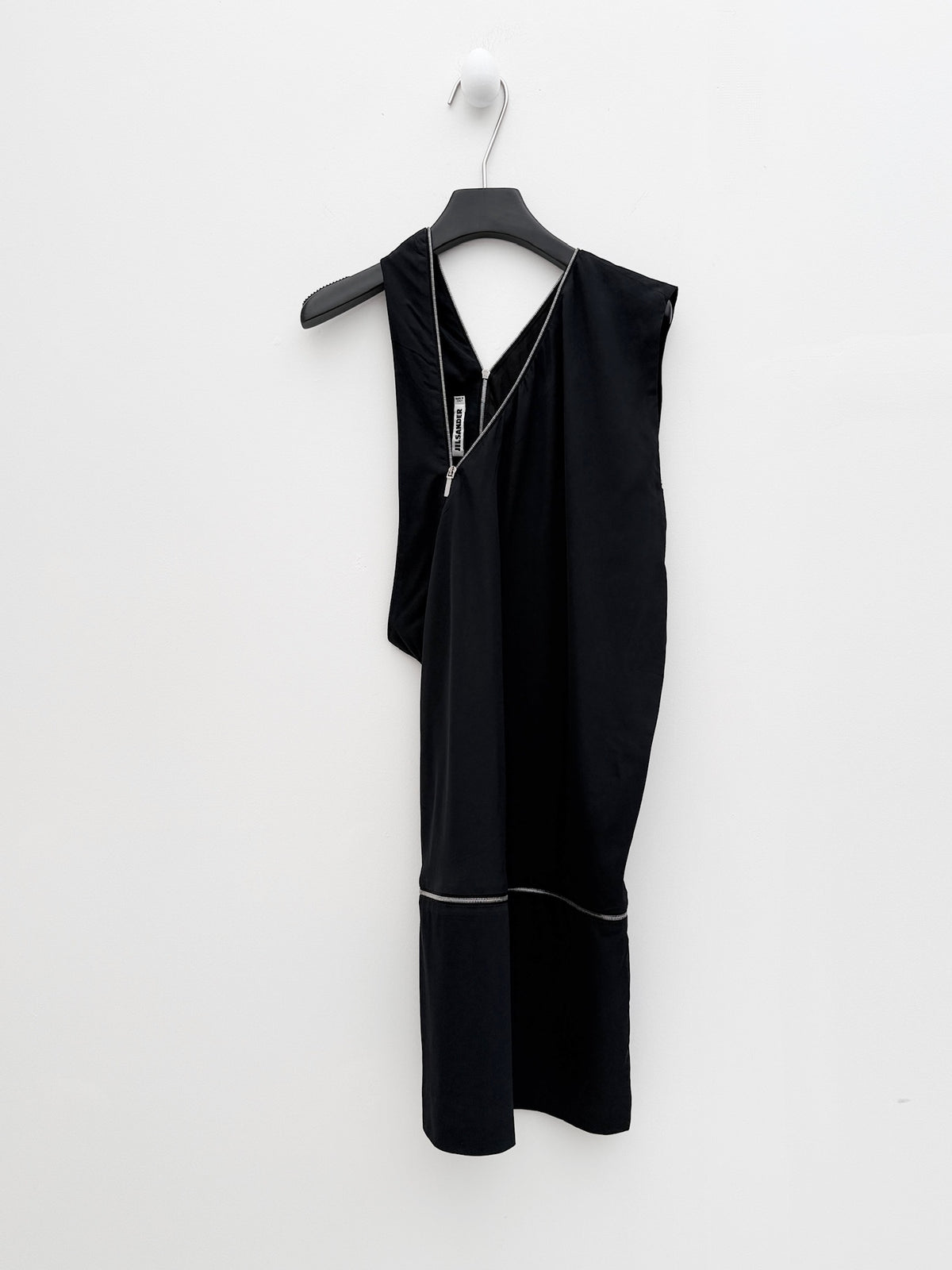 Jil Sander 2003SS Runway Zip-Accented Dress