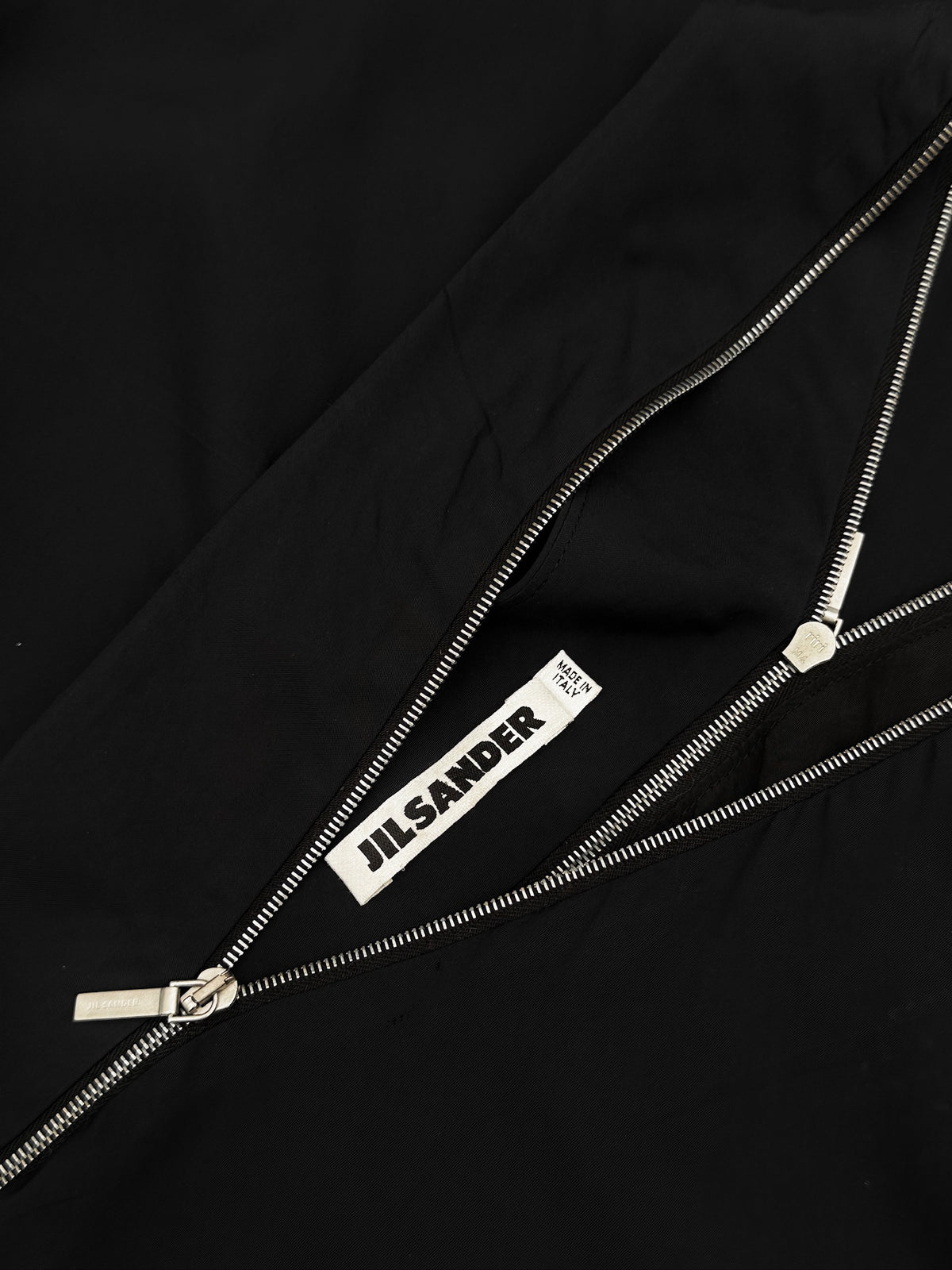 Jil Sander 2003SS Runway Zip-Accented Dress