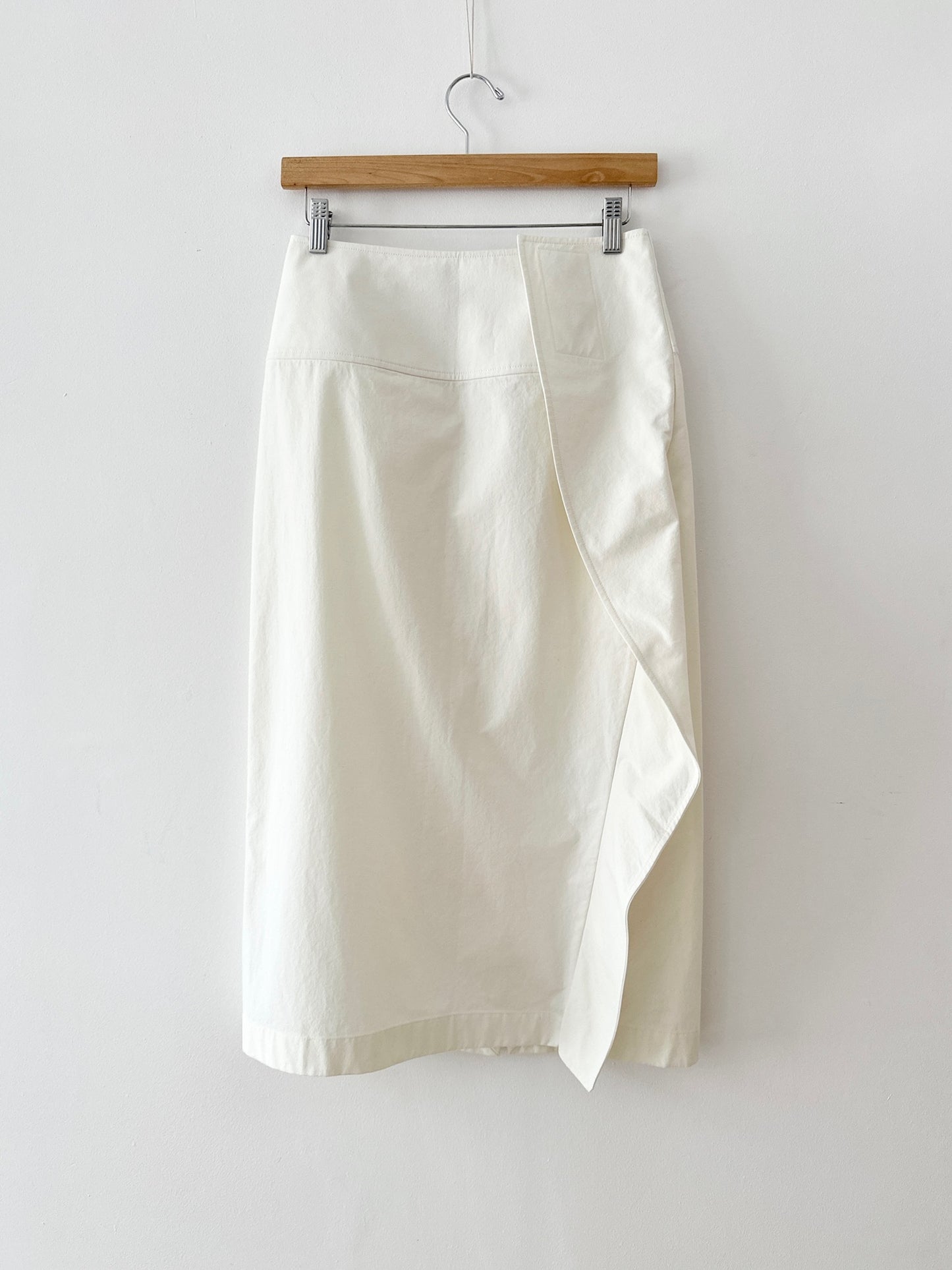 Jil Sander White Skirt