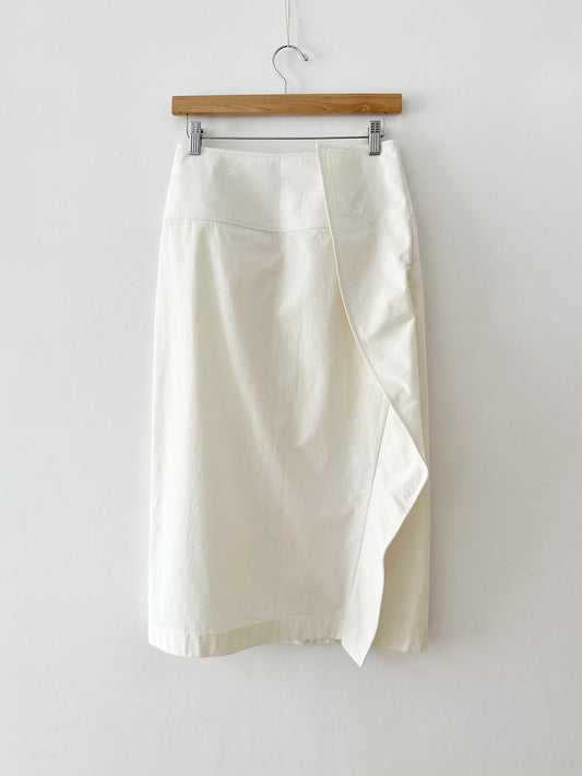 Jil Sander White Skirt