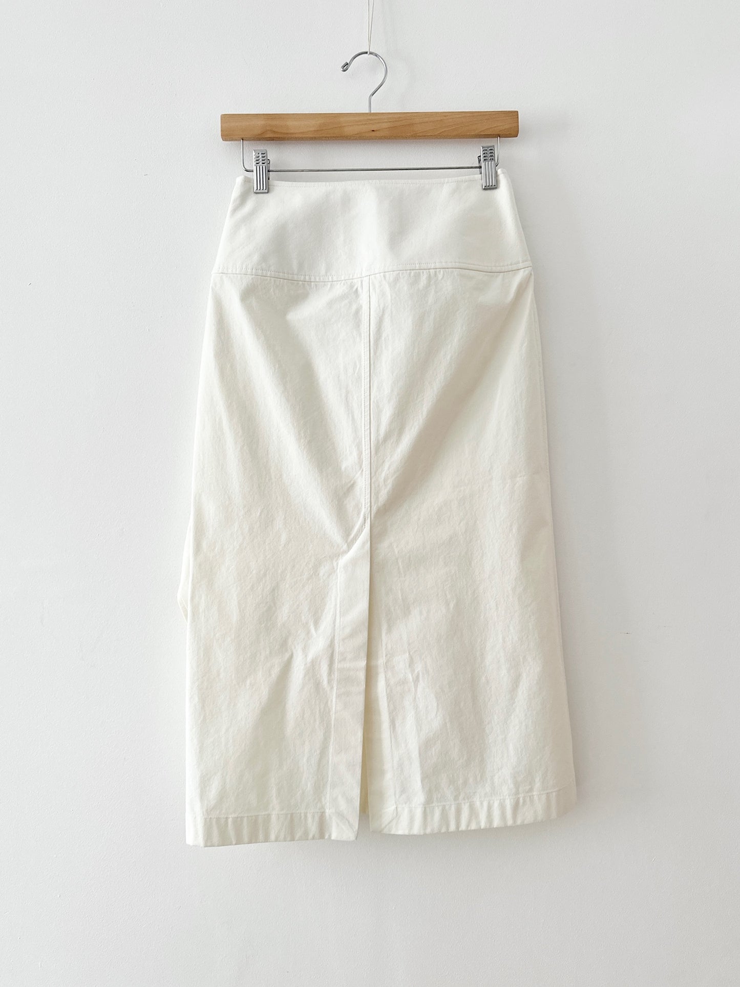 Jil Sander White Skirt