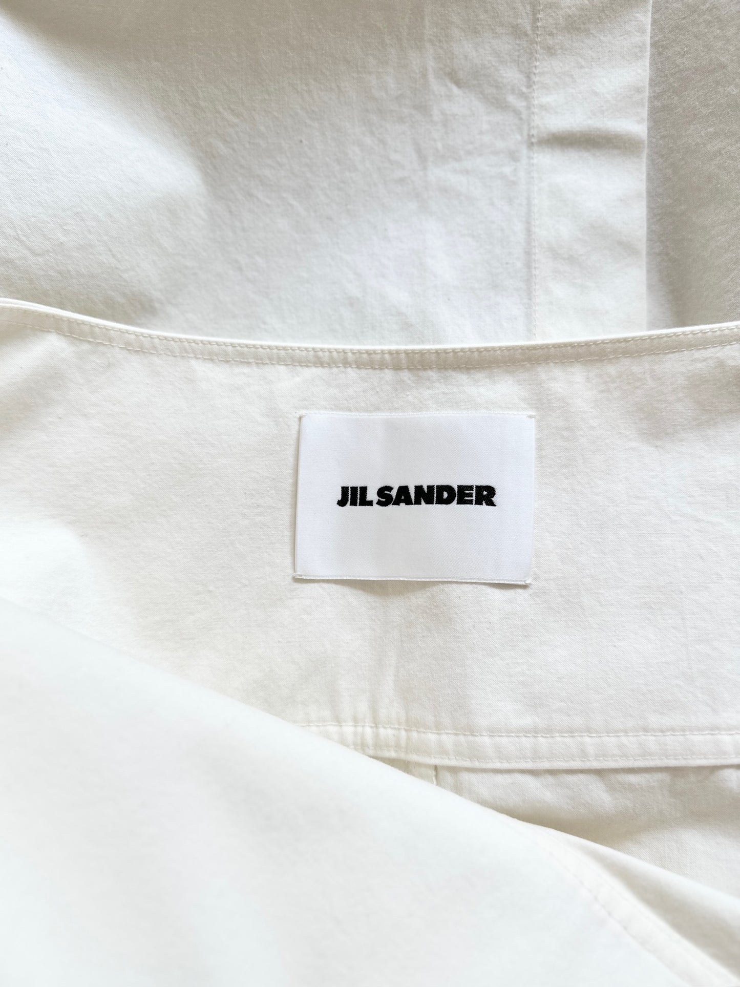 Jil Sander White Skirt