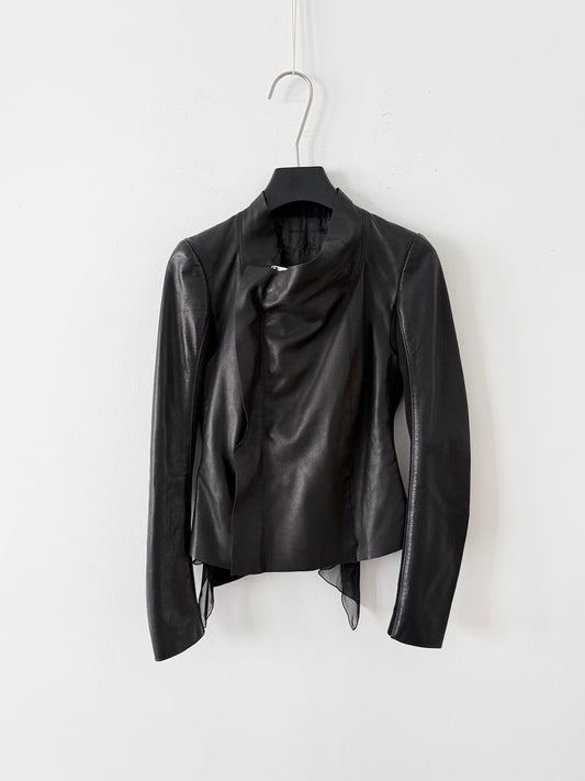 Rick Owens 2018SS Leather Jacket
