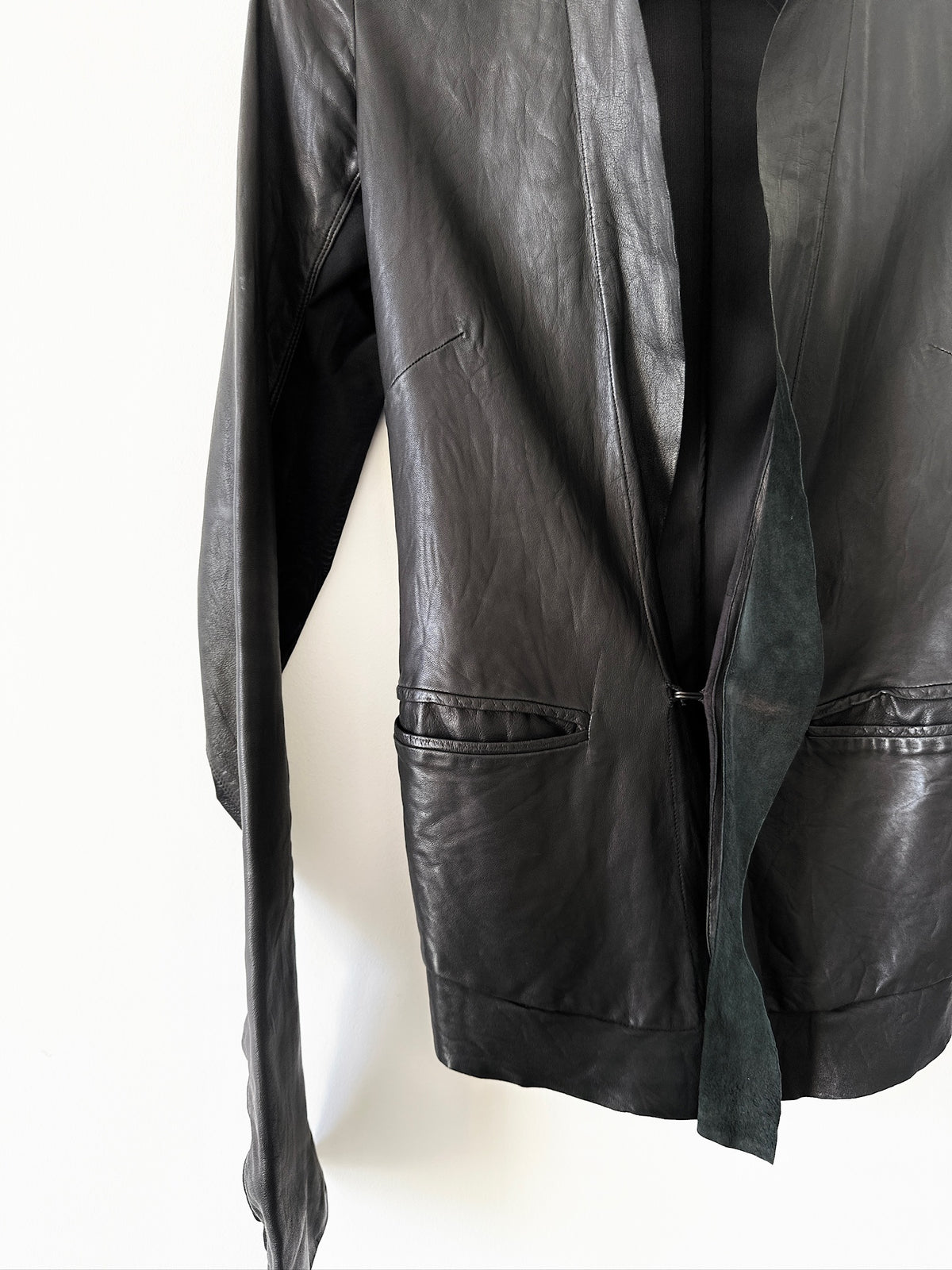 Rick Owens Leather Jacket (Rick Owens) — view 4 of 5