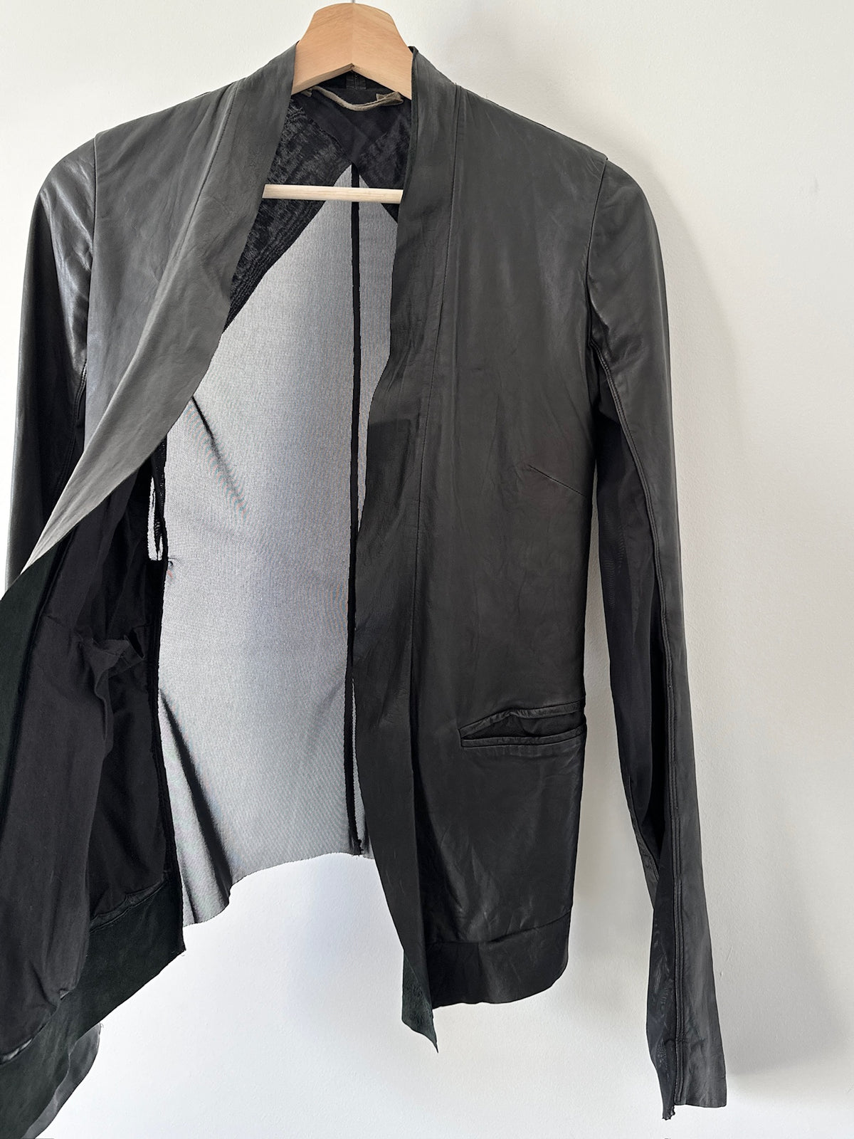 Rick Owens Leather Jacket (Rick Owens) — view 2 of 5