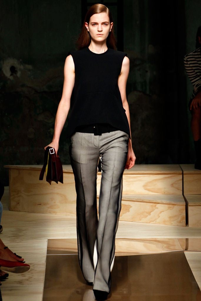 Celine by Phoebe Philo 2012SS Pleated Top (Céline) — view 1 of 5
