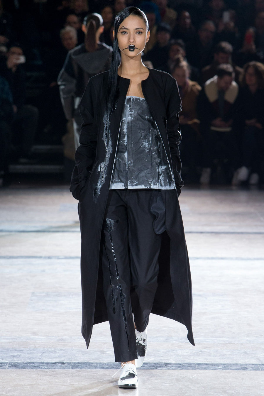 Yohji Yamamoto 2016FW Painted Coat