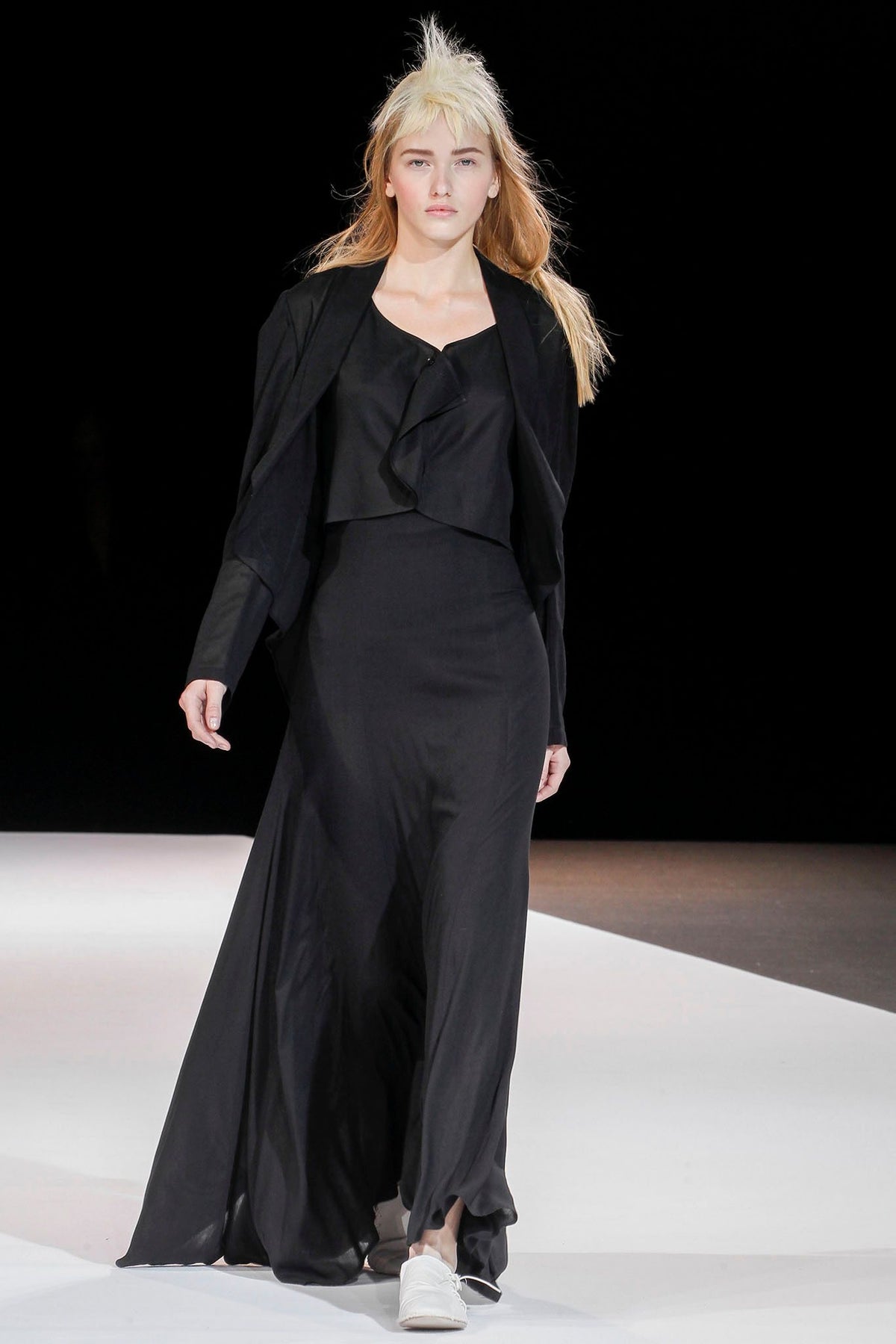 Yohji Yamamoto 2013SS Runway Asymmetric Cropped Blazer