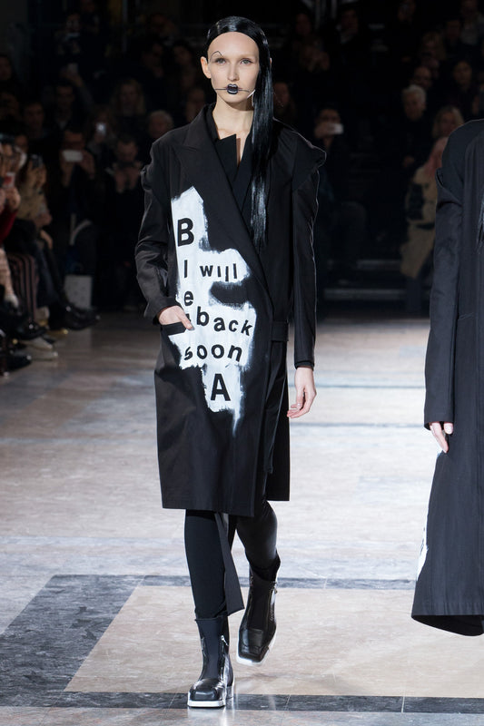 Yohji Yamamoto 2016FW Runway Coat